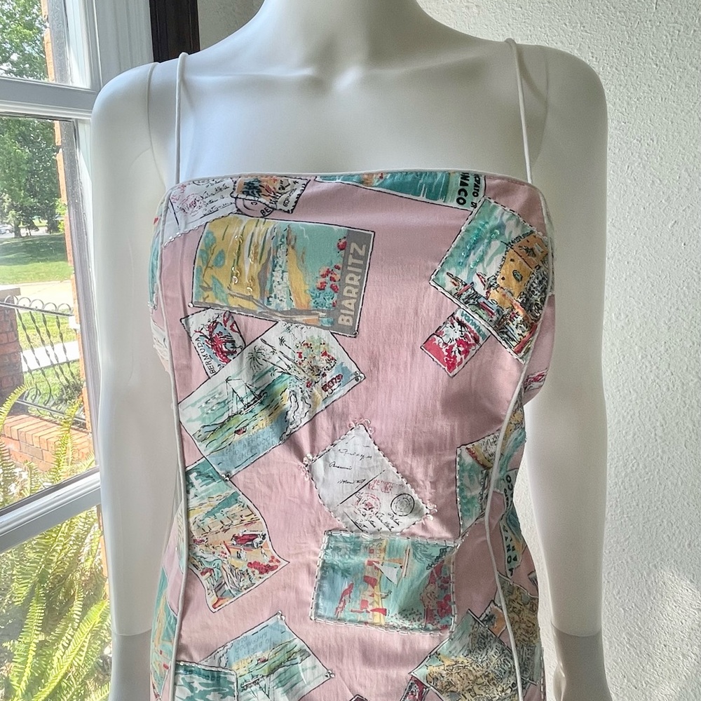 Havenbleu beaded post card dress - Picture 5 of 14